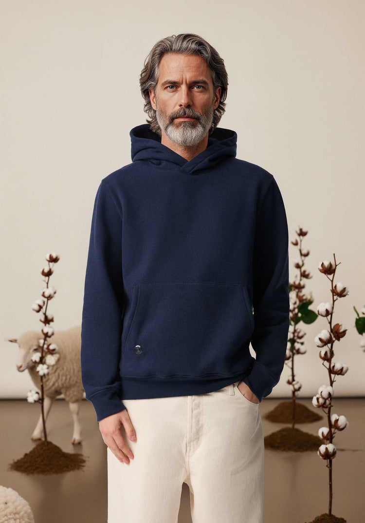 The Fibregen Hoodie Storm Blue Image