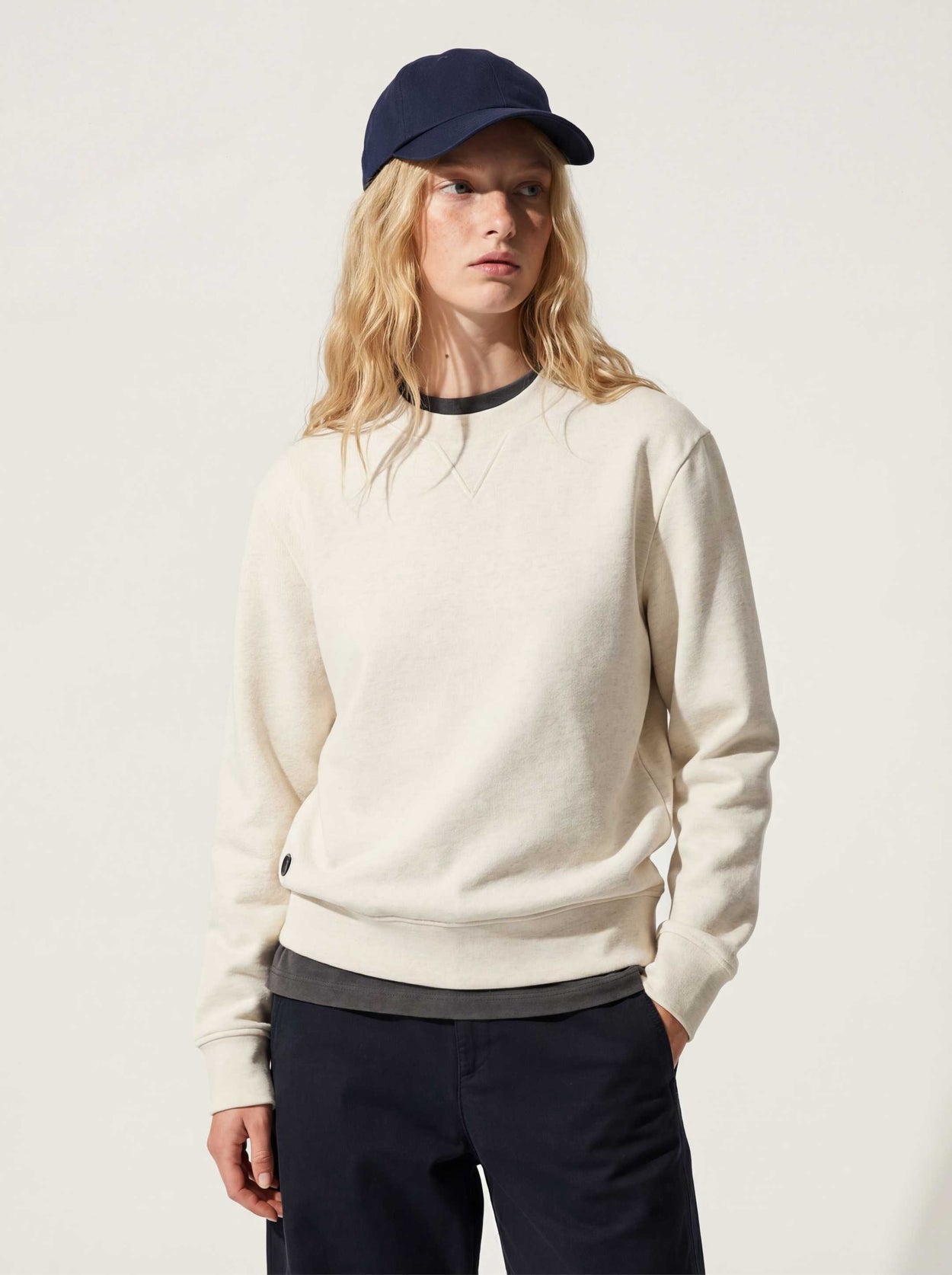 The Fibregen Sweatshirt Cloud Ash Female Image