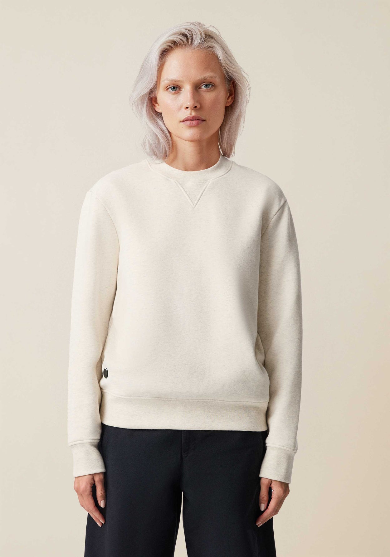 The Fibregen Sweatshirt Cloud Ash Female Image
