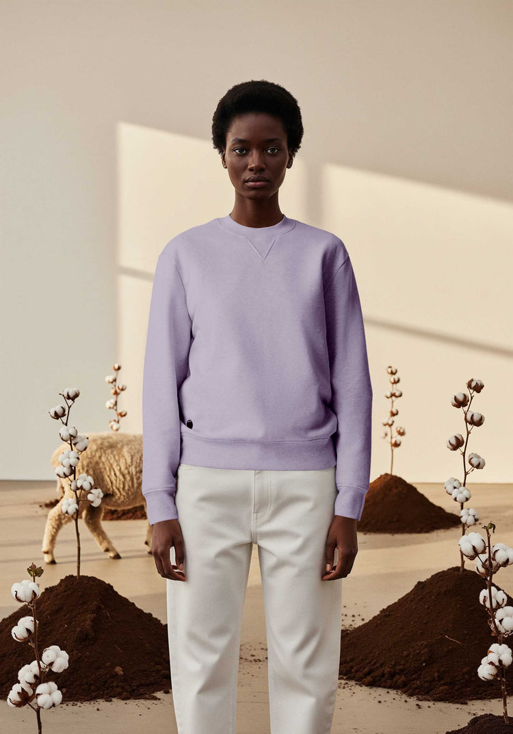 The Fibregen Sweatshirt Lavender Haze Image