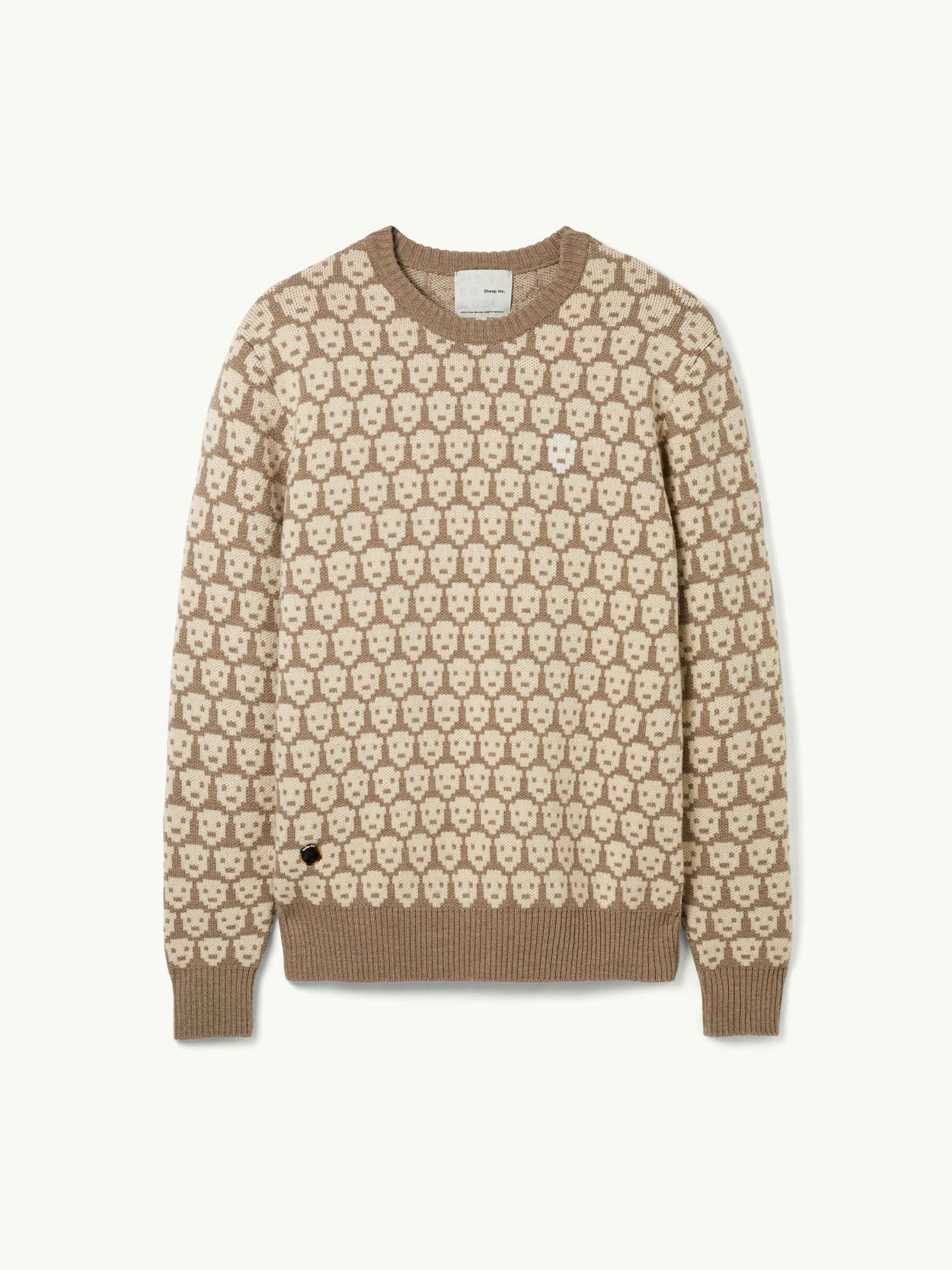 The Flock Crewneck Fawn Brown Image
