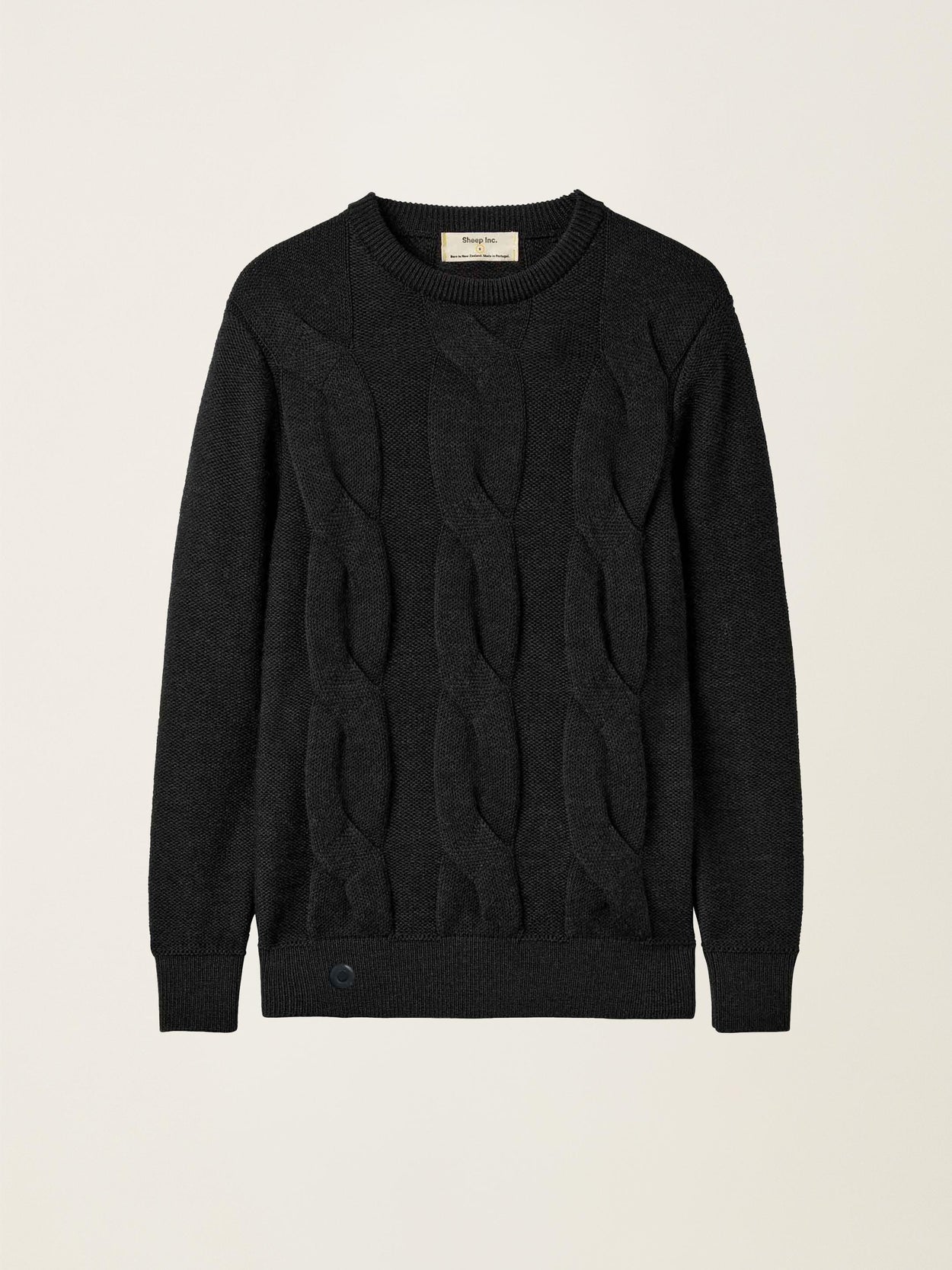 The Cable Knit Anthracite Black Image