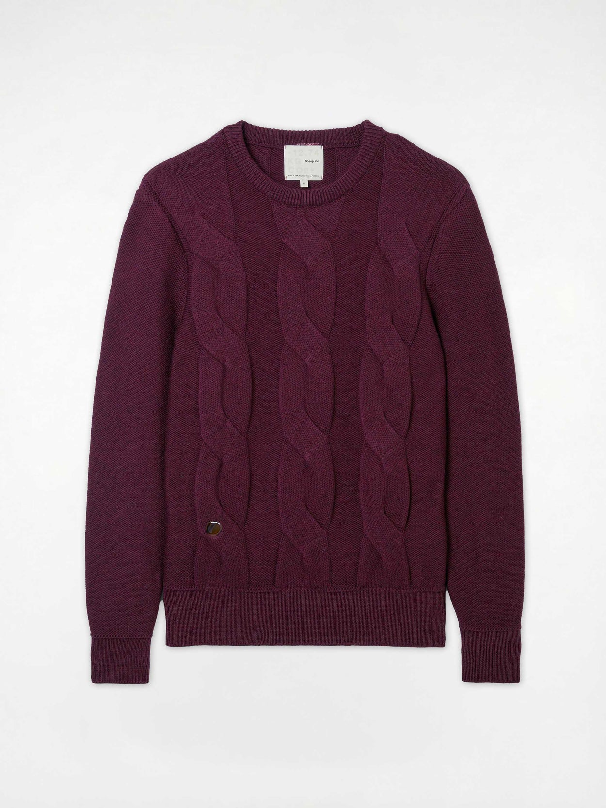 The Cable Knit - Konini Burgundy