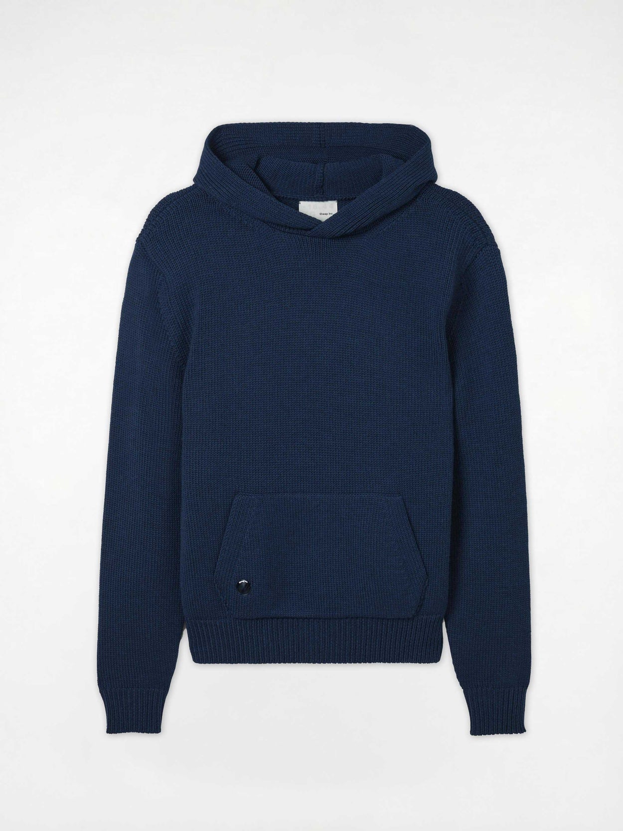 Chunky Knit Hoodie Atlantic