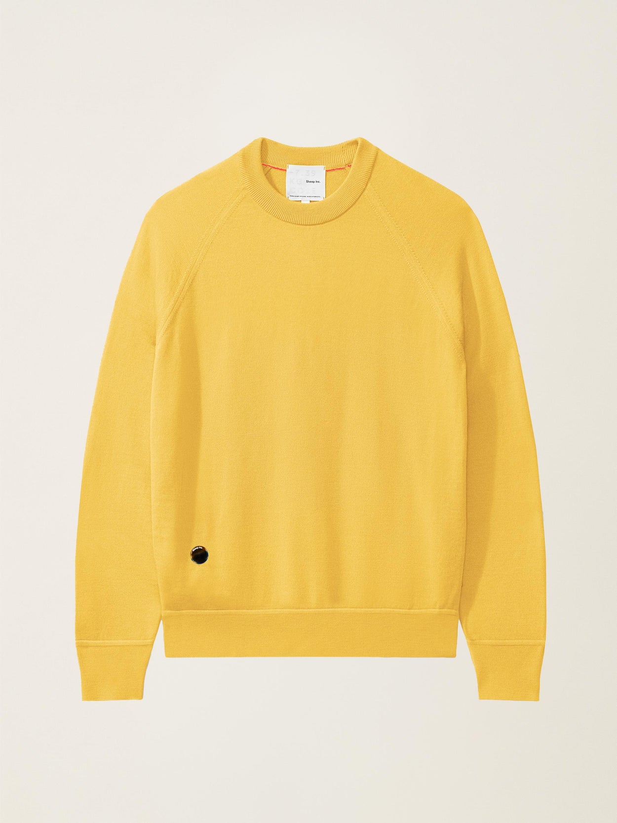 The Crewneck Light Sunflower Yellow Image