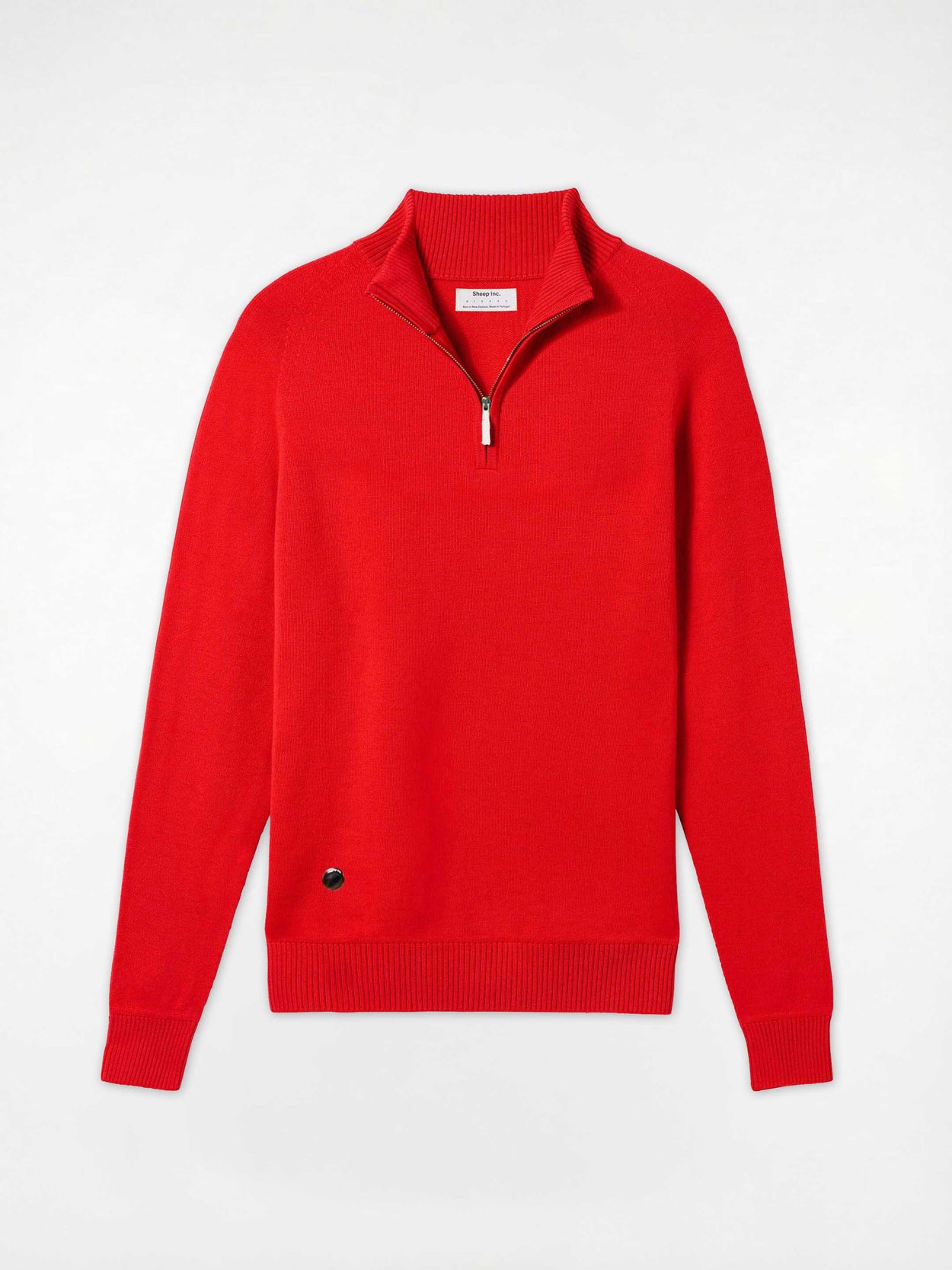 The Half Zip Poppy Red Image