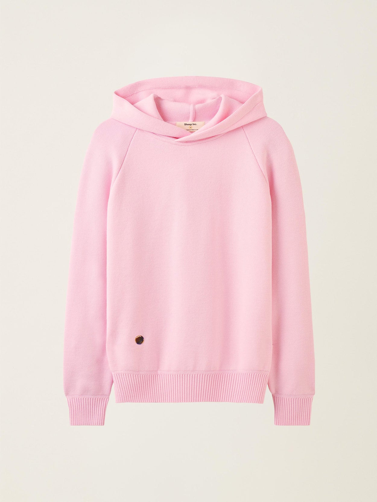 The Knitted Hoodie Candyfloss Pink Image