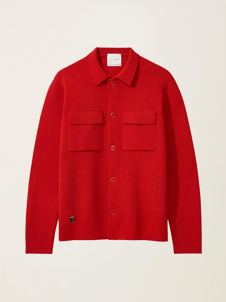 The Over Shirt Tomato Red Image