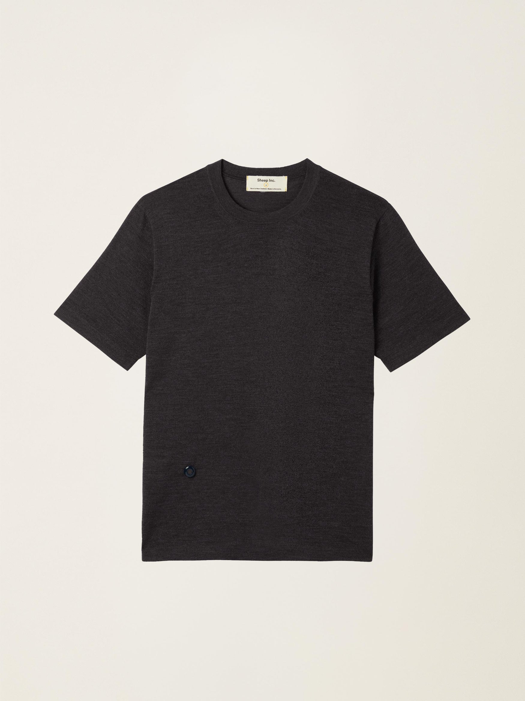 Almond White Merino Wool Ultra-Light T-Shirt - Men's/Women's