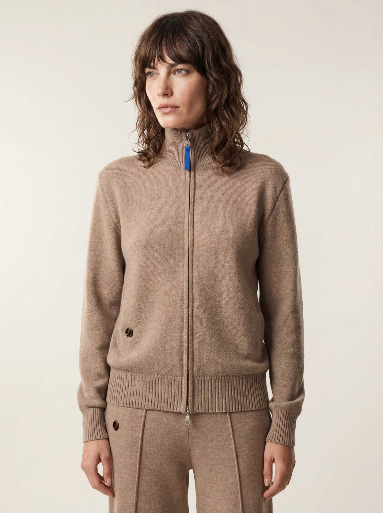 The Everyday Zip Through Fawn Brown Female Image