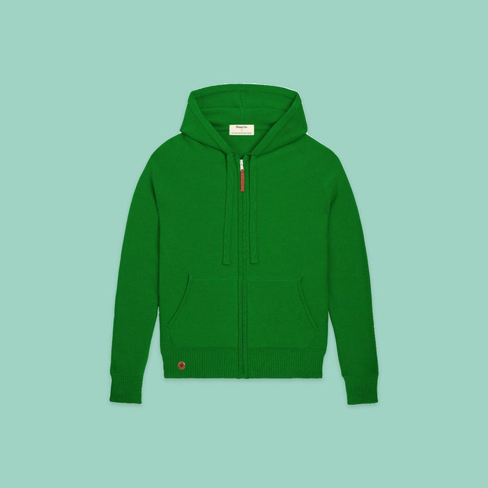 The Zip Hoodie - Bottle Green – Sheep Inc