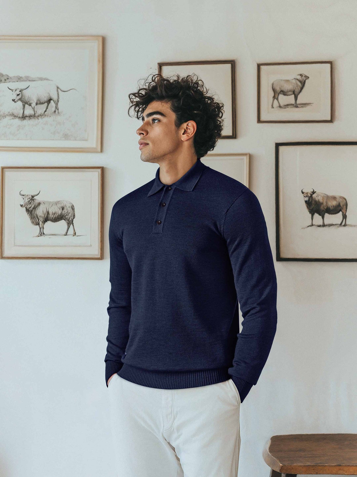 Pacific Blue Knitted Beanie 2.0 Men's/Women's Sheep Inc