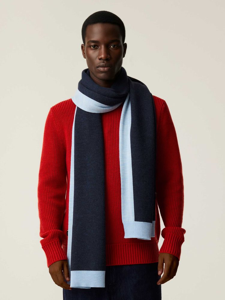 The Silhouette Scarf Pacific Blue Image