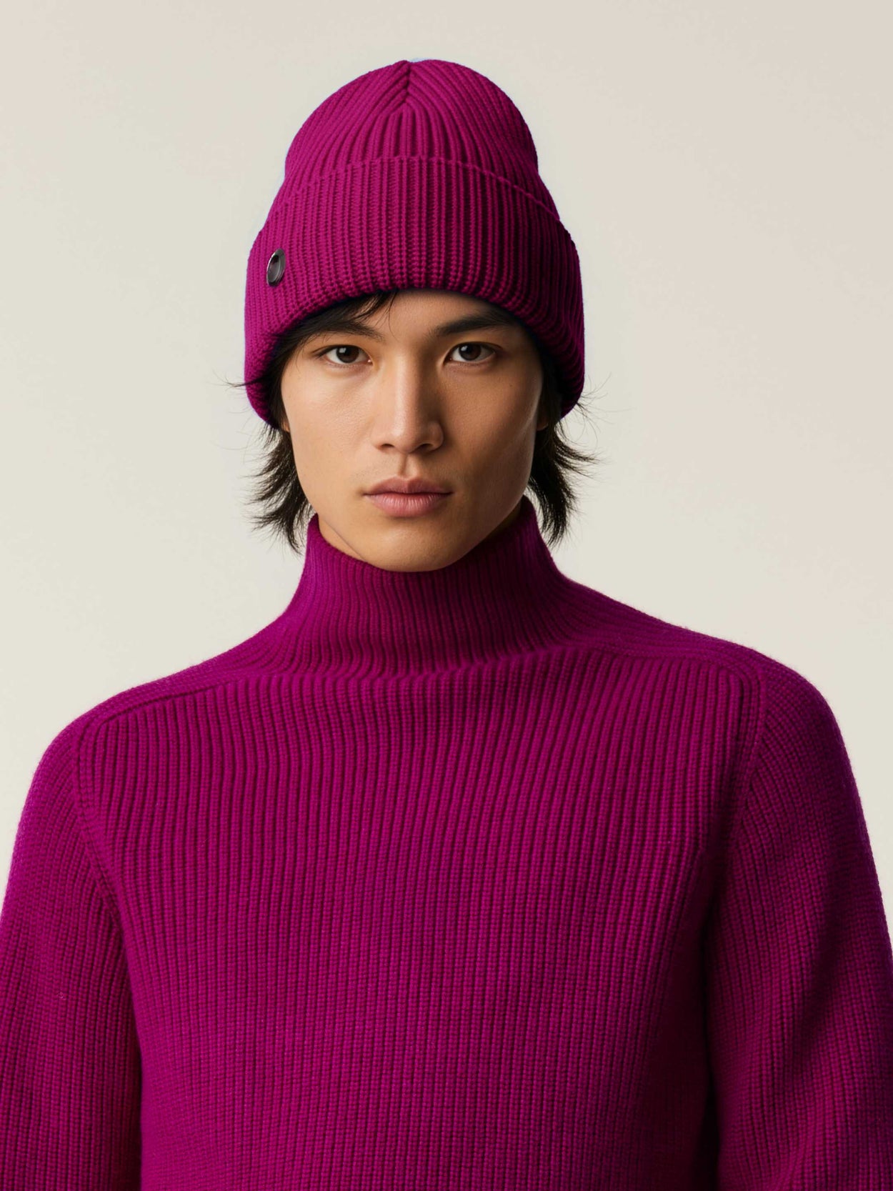 The Iconic Beanie Royal Purple Male Image