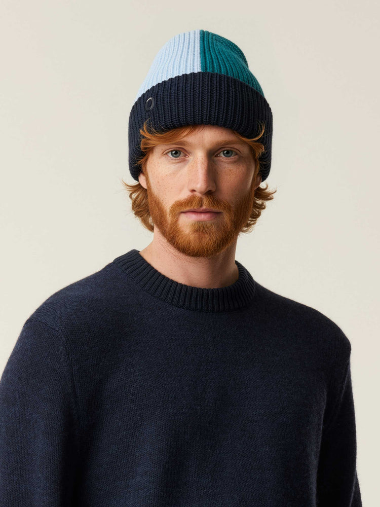 The Colourstack Beanie Pacific Blue Image