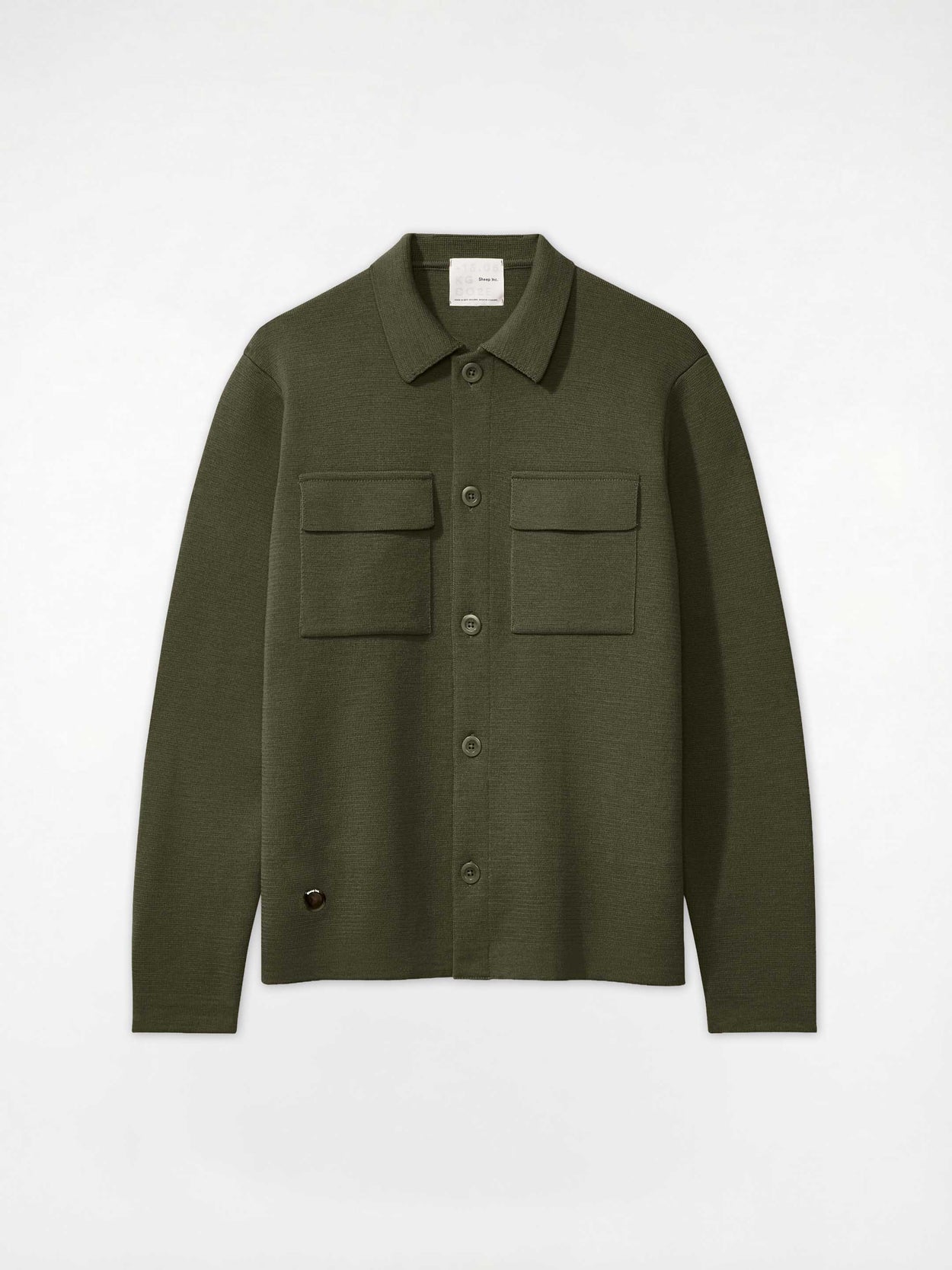 The Over Shirt Moss Green Image