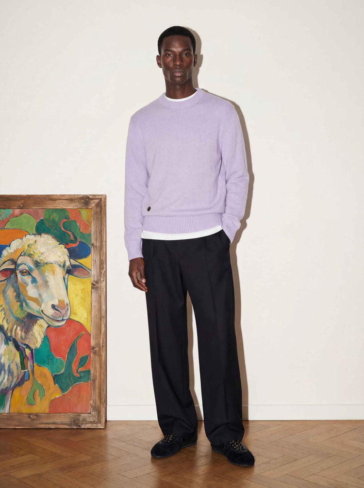 The Original Crewneck Jumper Lupin Lilac Image