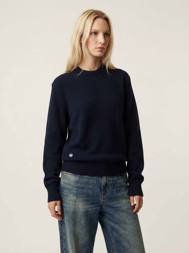 The Original Crewneck Pacific Blue Image