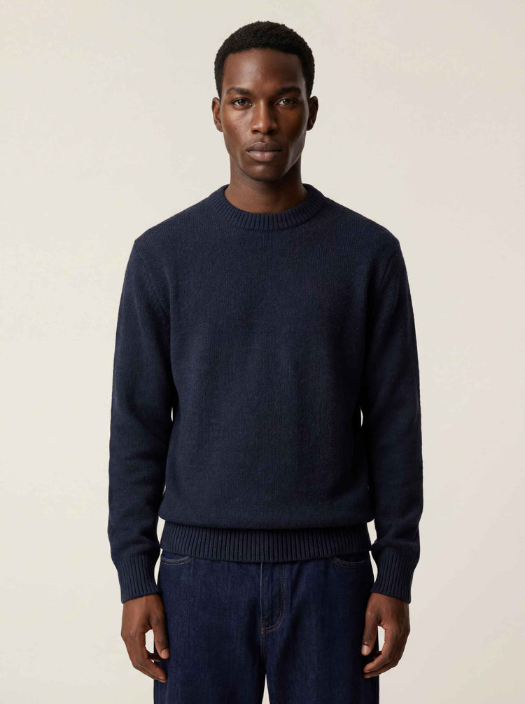 The Original Crewneck Pacific Blue Image