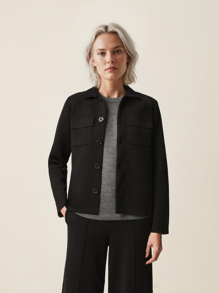 The Over Shirt Anthracite Black Image