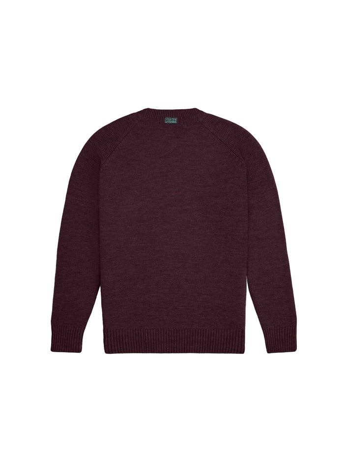 Black Knitted Crewneck Jumper - Men's/Women's - Sheep Inc