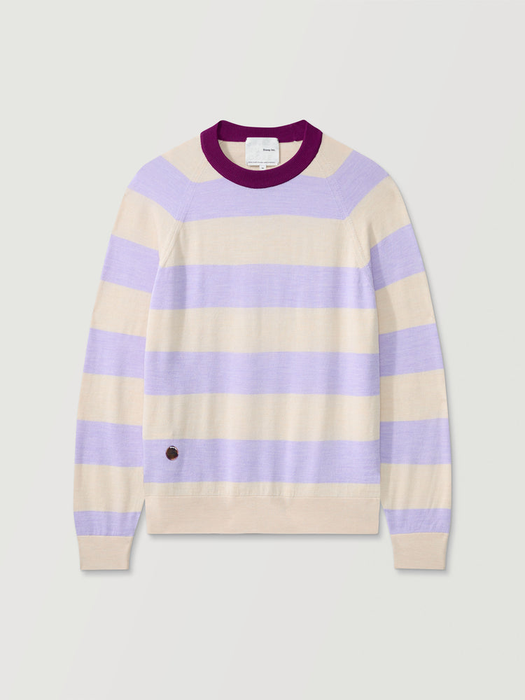 The Stripe Crewneck Light
