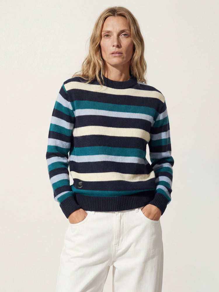 The Stripe Crewneck Jumper