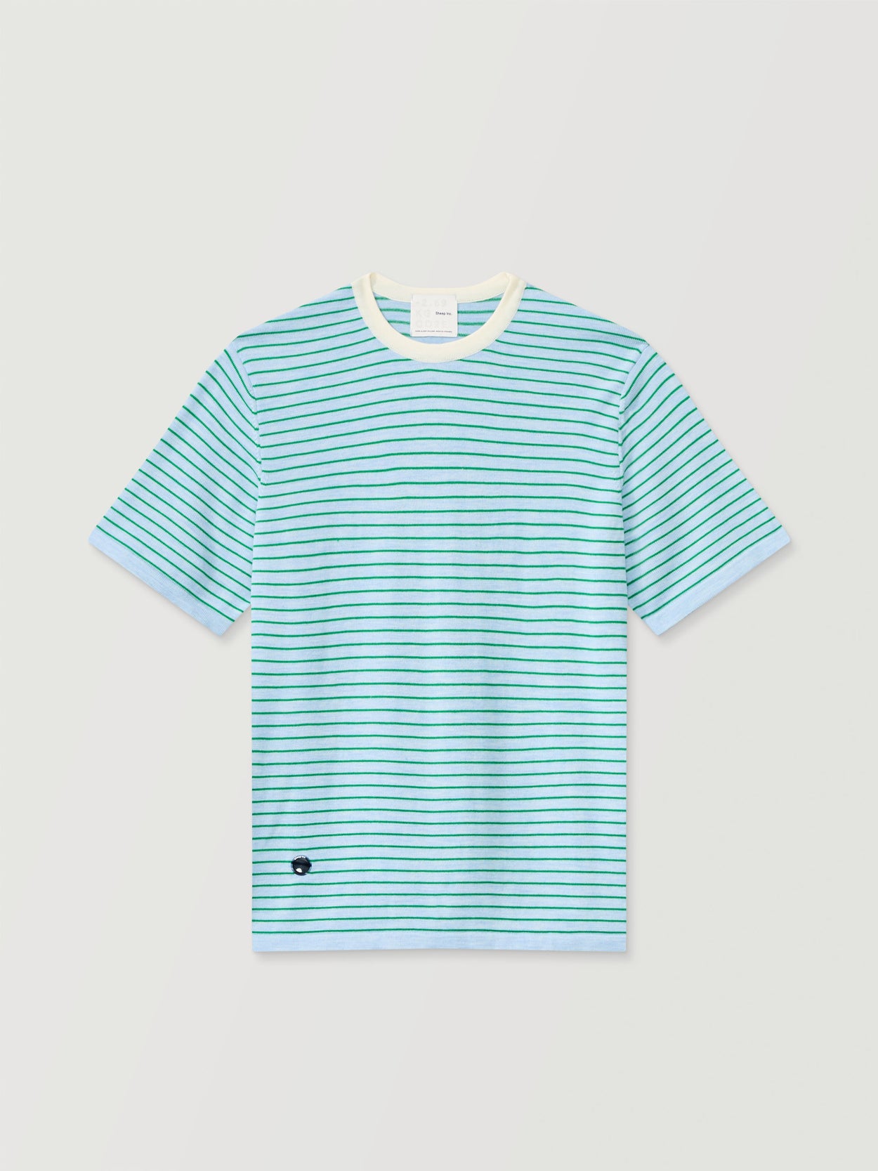The Stripe T-Shirt Cloud Blue Image