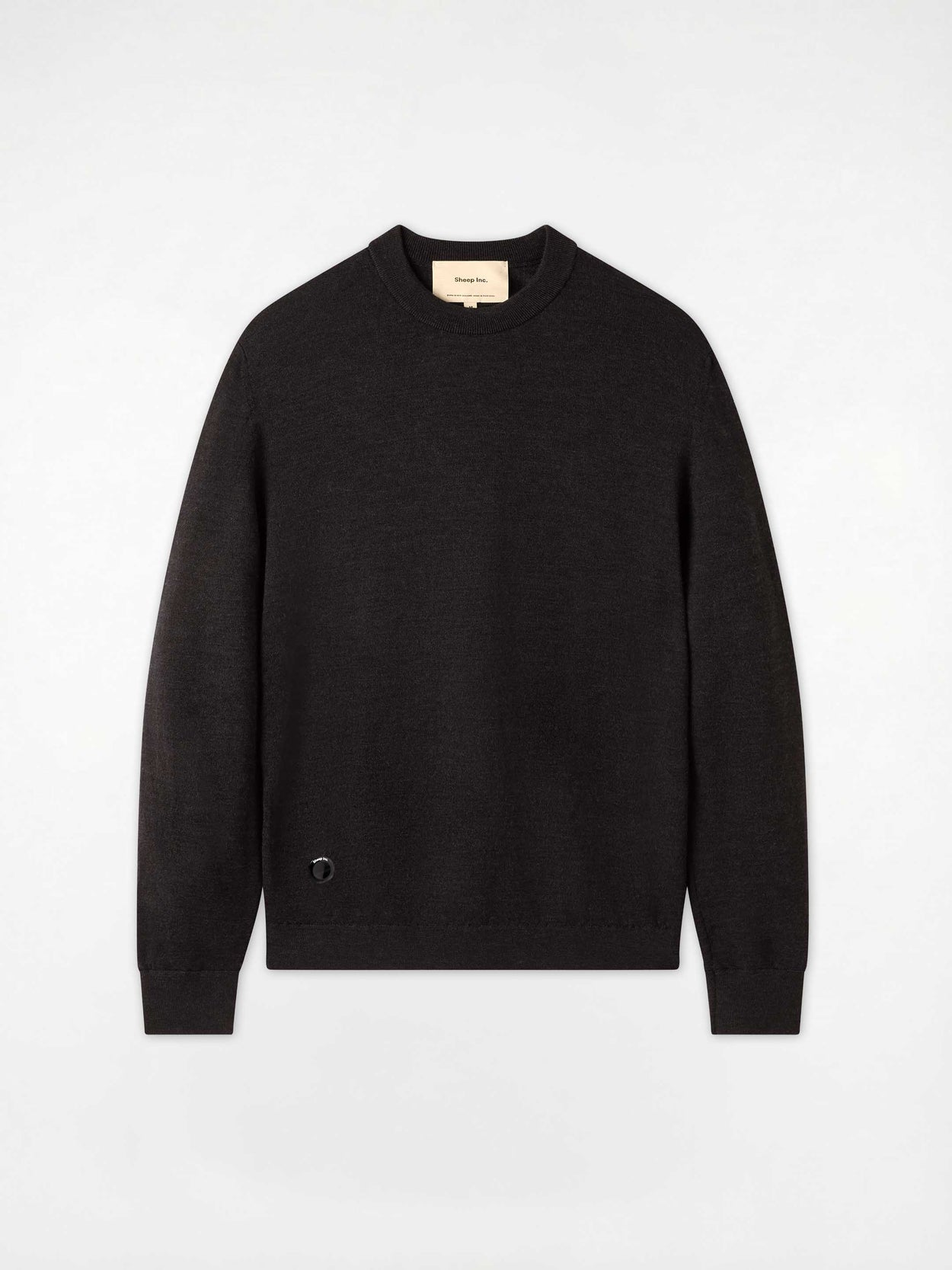 Fine Knit Crewneck Anthracite