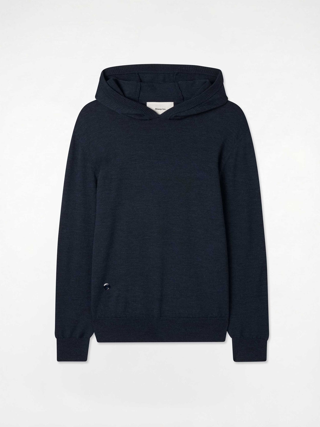 Fine Knit Hoodie Pacific