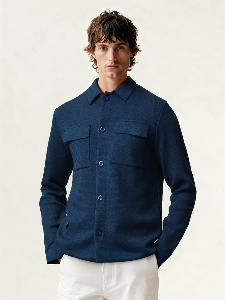 The Over Shirt Atlantic Blue Image