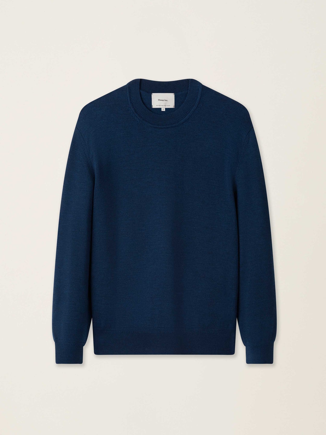 The Women's Fine Knit Crewneck Tasman Blue Male Image