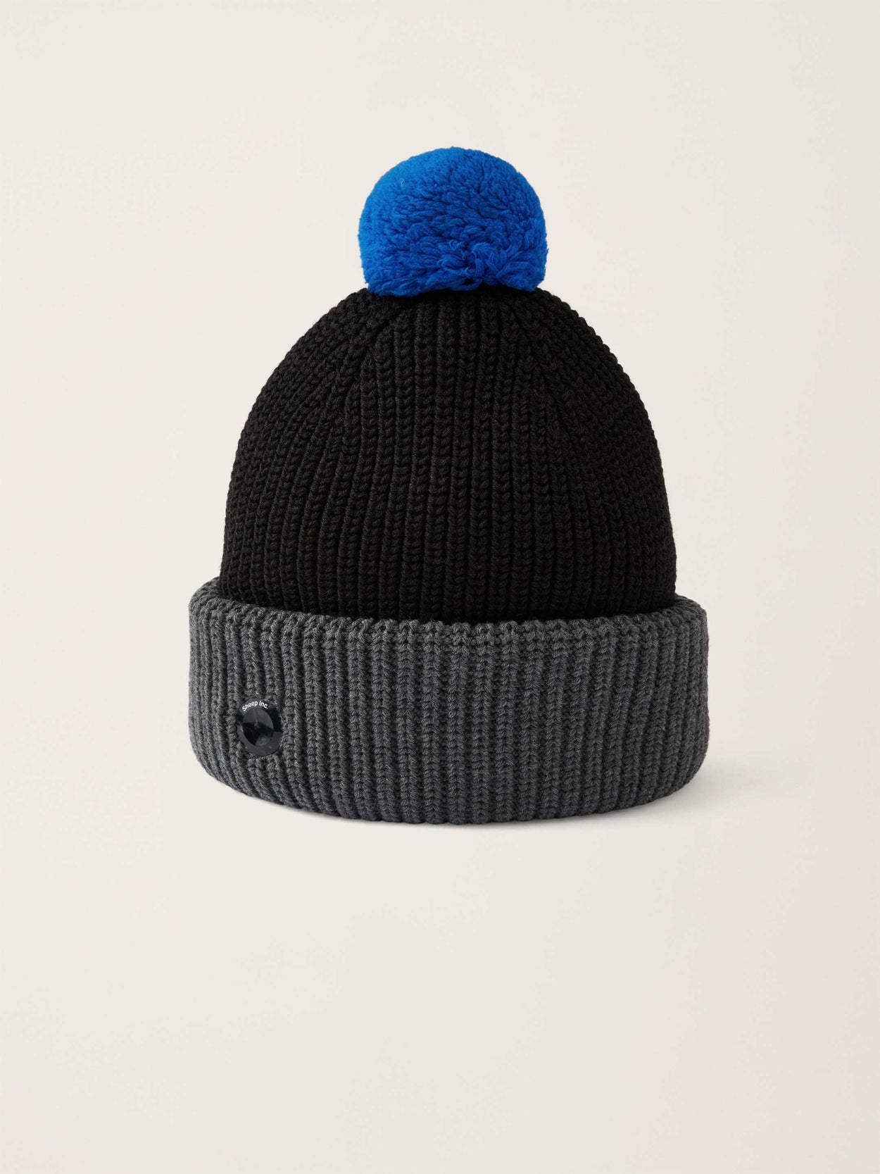 The Iconic Bobble Beanie Anthracite Black Image