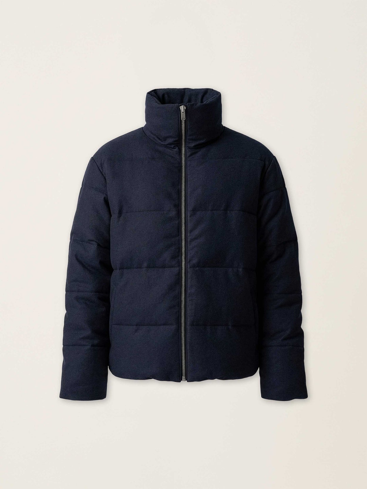 The Wool Puffer Jacket Pacific Blue Image
