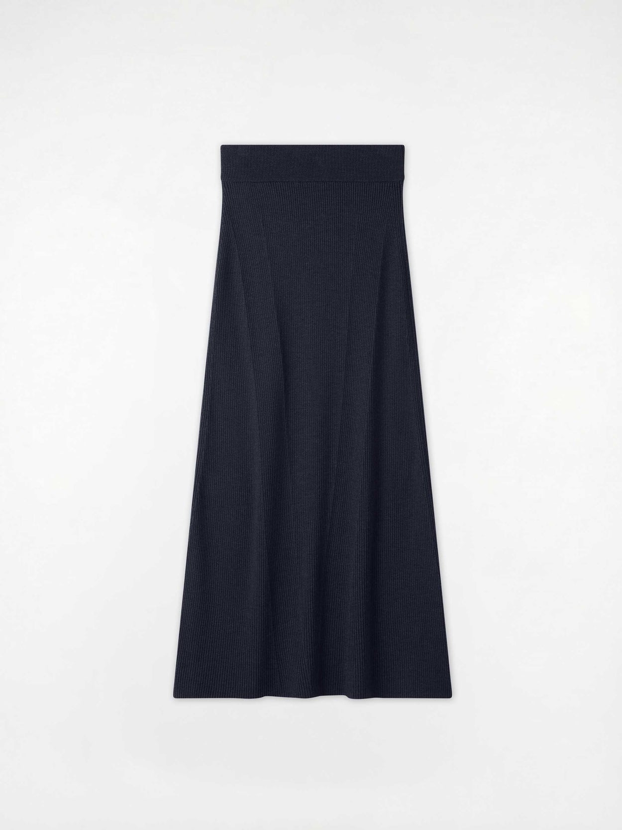 Ribbed Knitted Skirt Pacific