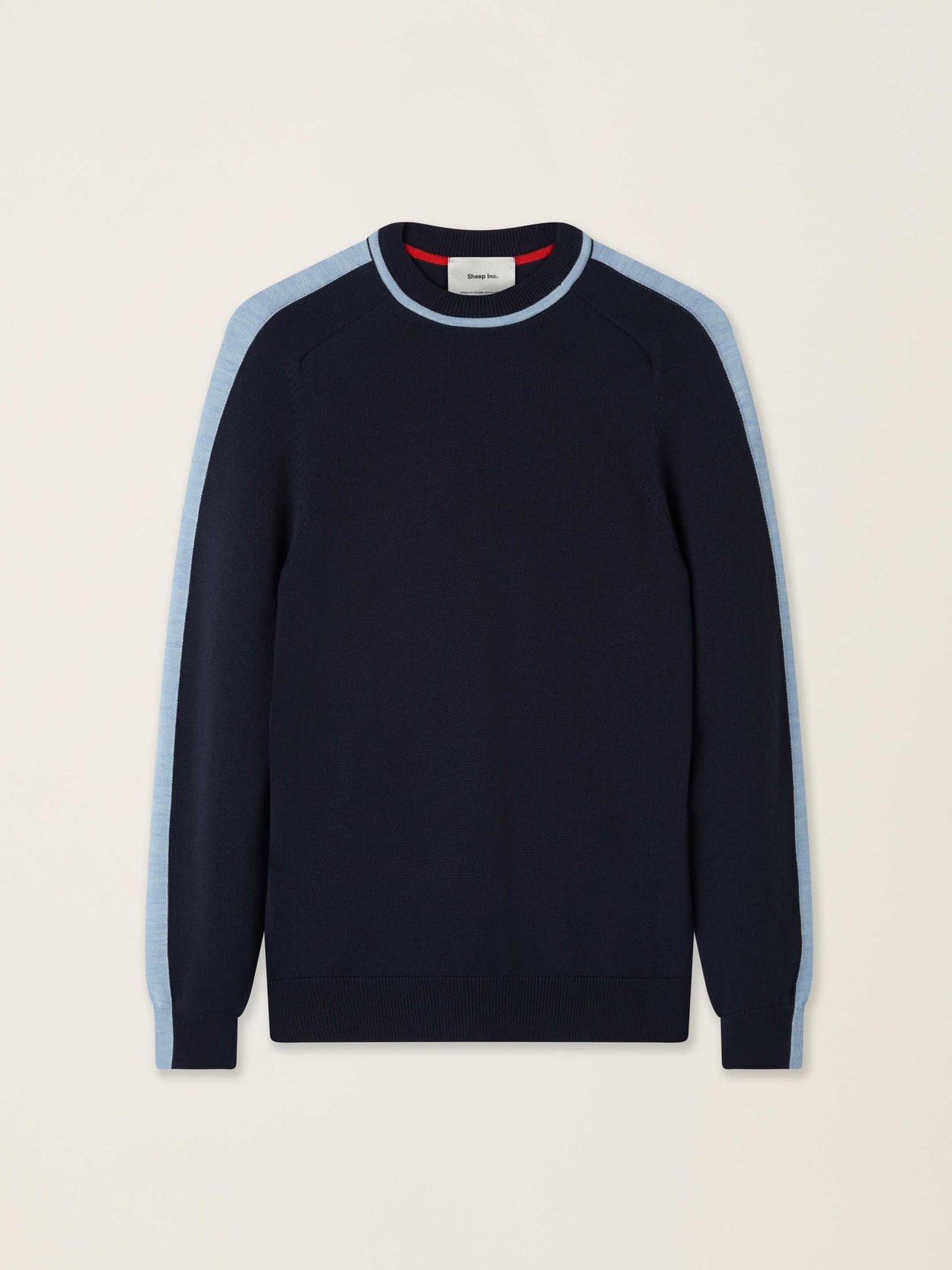 The Silhouette Crewneck Pacific Blue Image