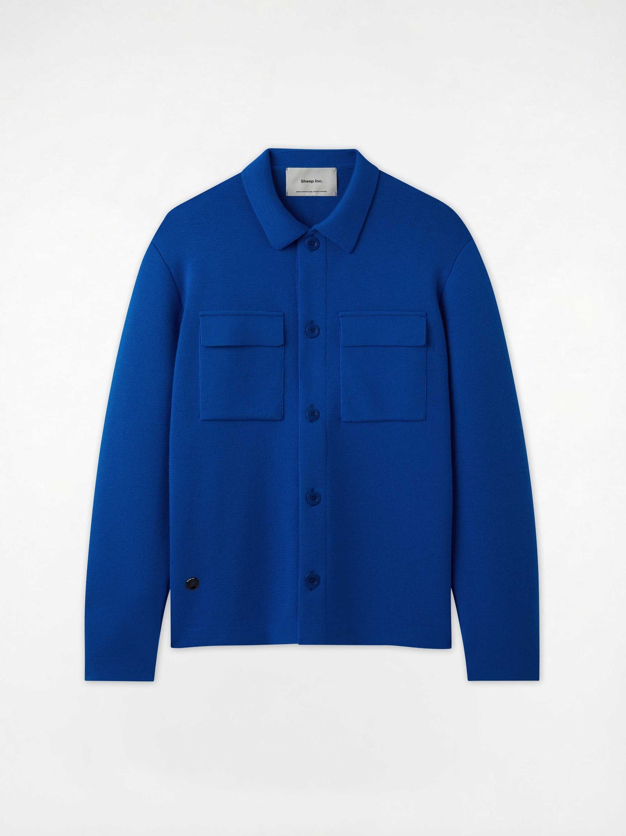 The Over Shirt Cobalt Blue Female Image