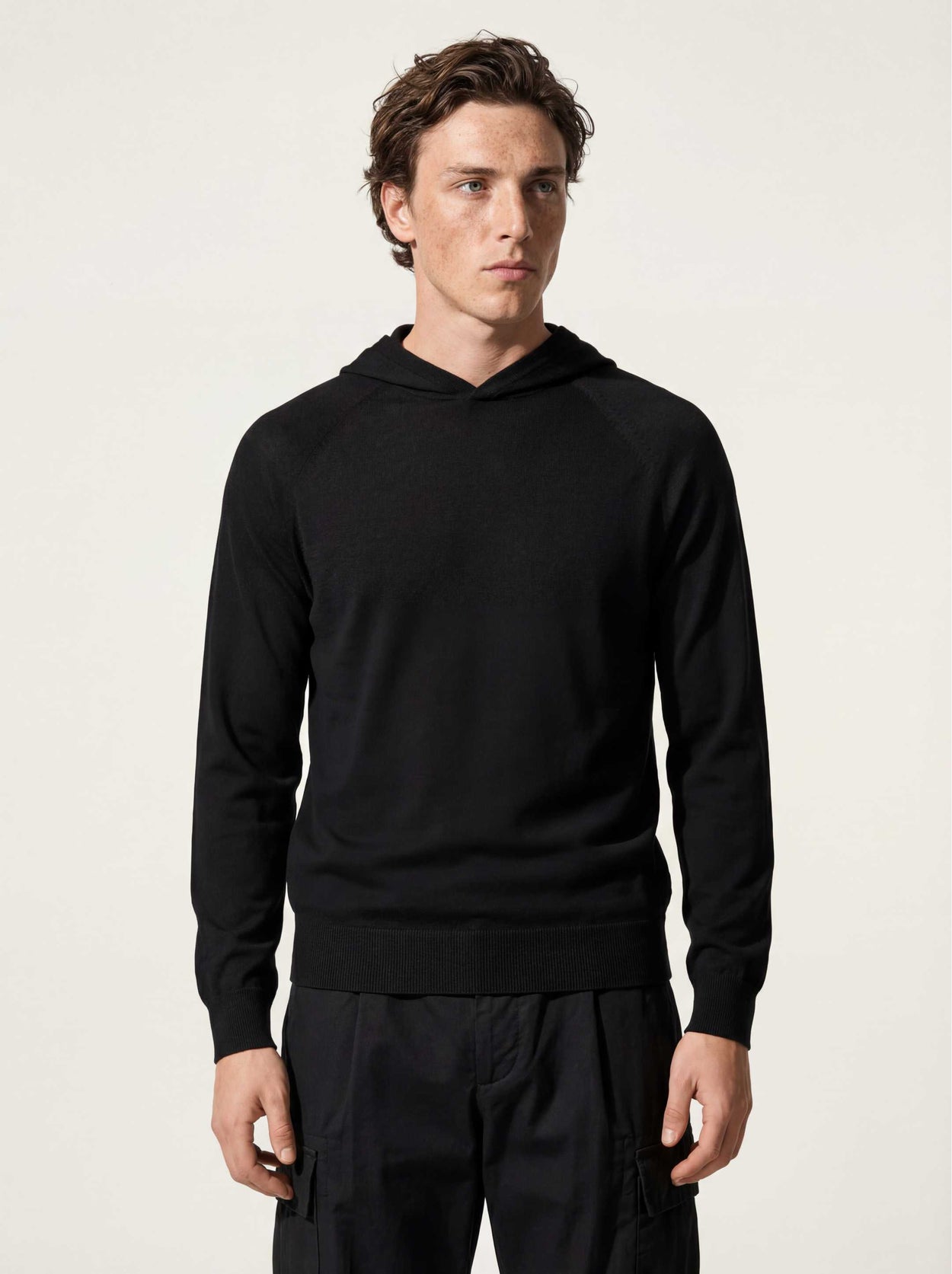 The Ultra-Light Hoodie Anthracite Black Male Image