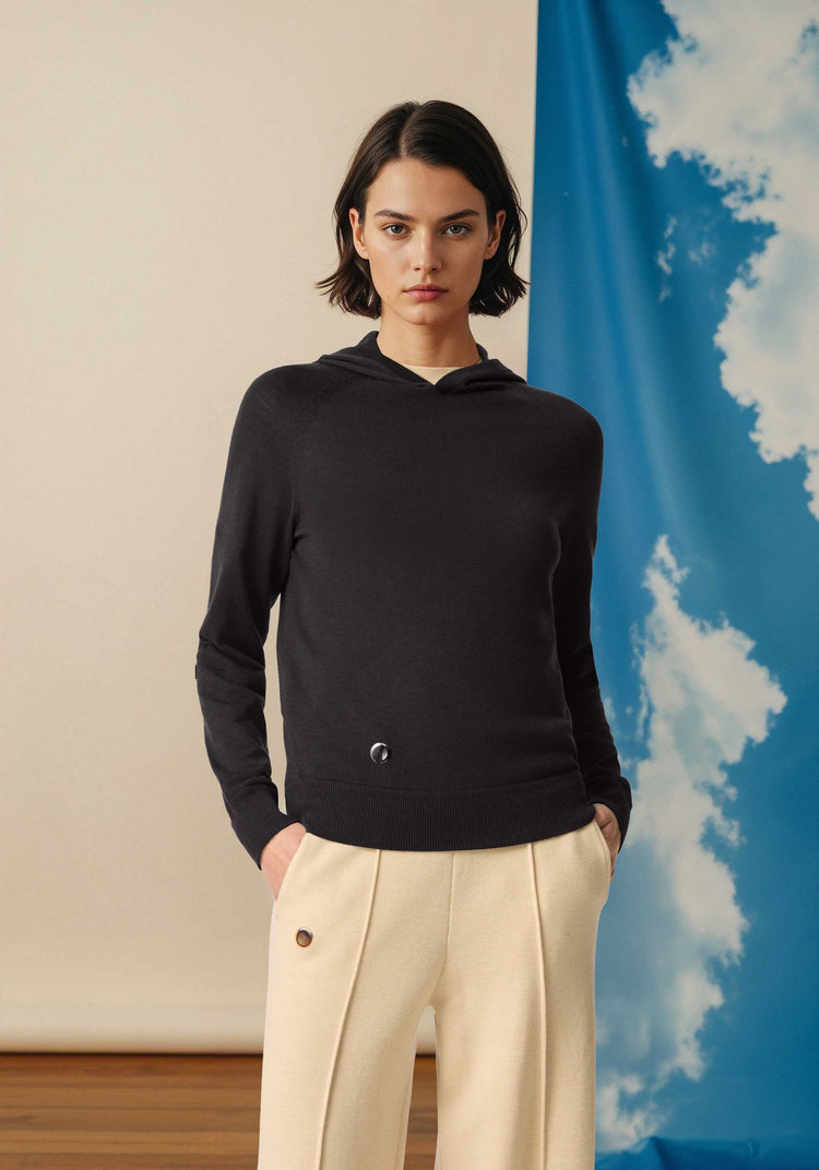 The Ultra-Light Hoodie Anthracite Black Image