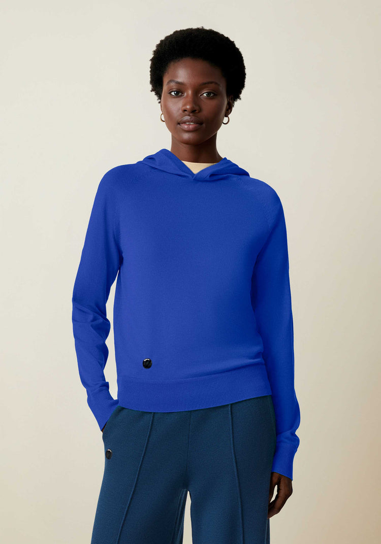 The Ultra-Light Hoodie Cobalt Blue Image