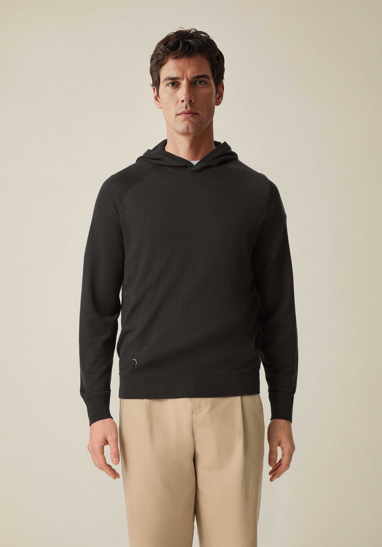 The Ultra-Light Hoodie Anthracite Black Male Image