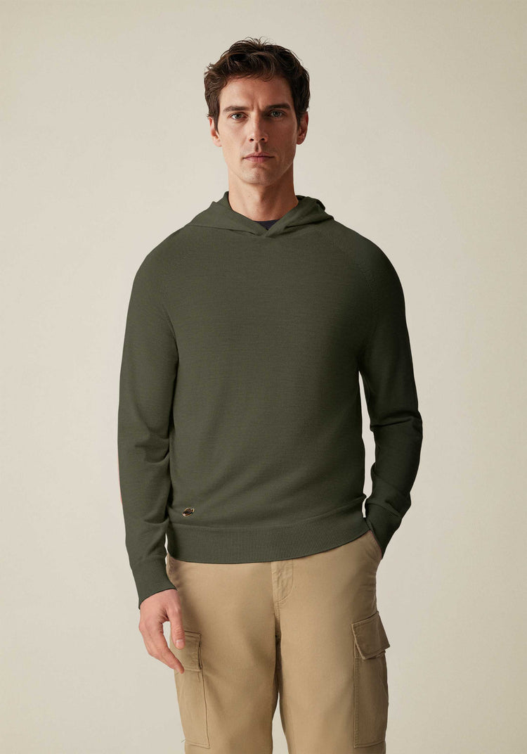 The Ultra-Light Hoodie Moss Green Image