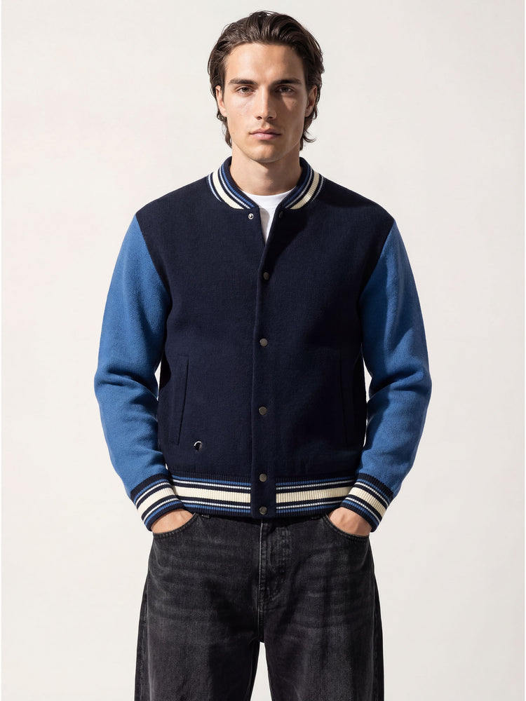 The Varsity Jacket Pacific Blue Image