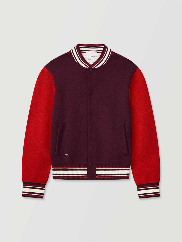 Amazon.co.jp: JUNMEN ANL-6101 JUNRed Wool Zip Jacket