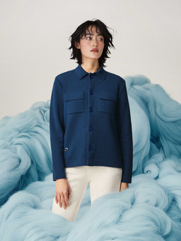 The Over Shirt Atlantic Blue Image