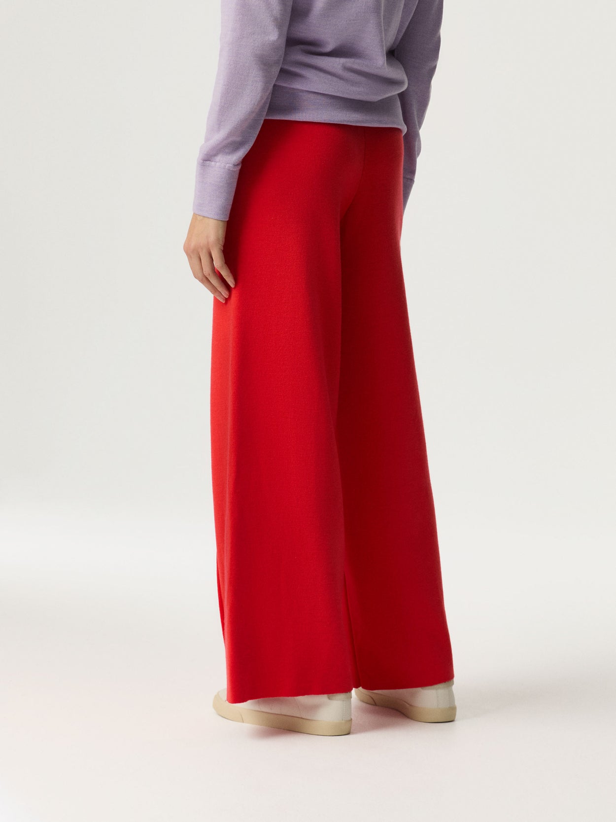 The Flow Trousers Poppy Red Female Image