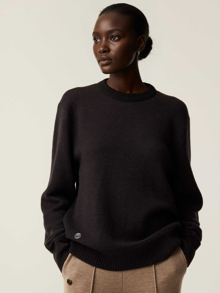 The Original Crewneck Anthracite Black Image