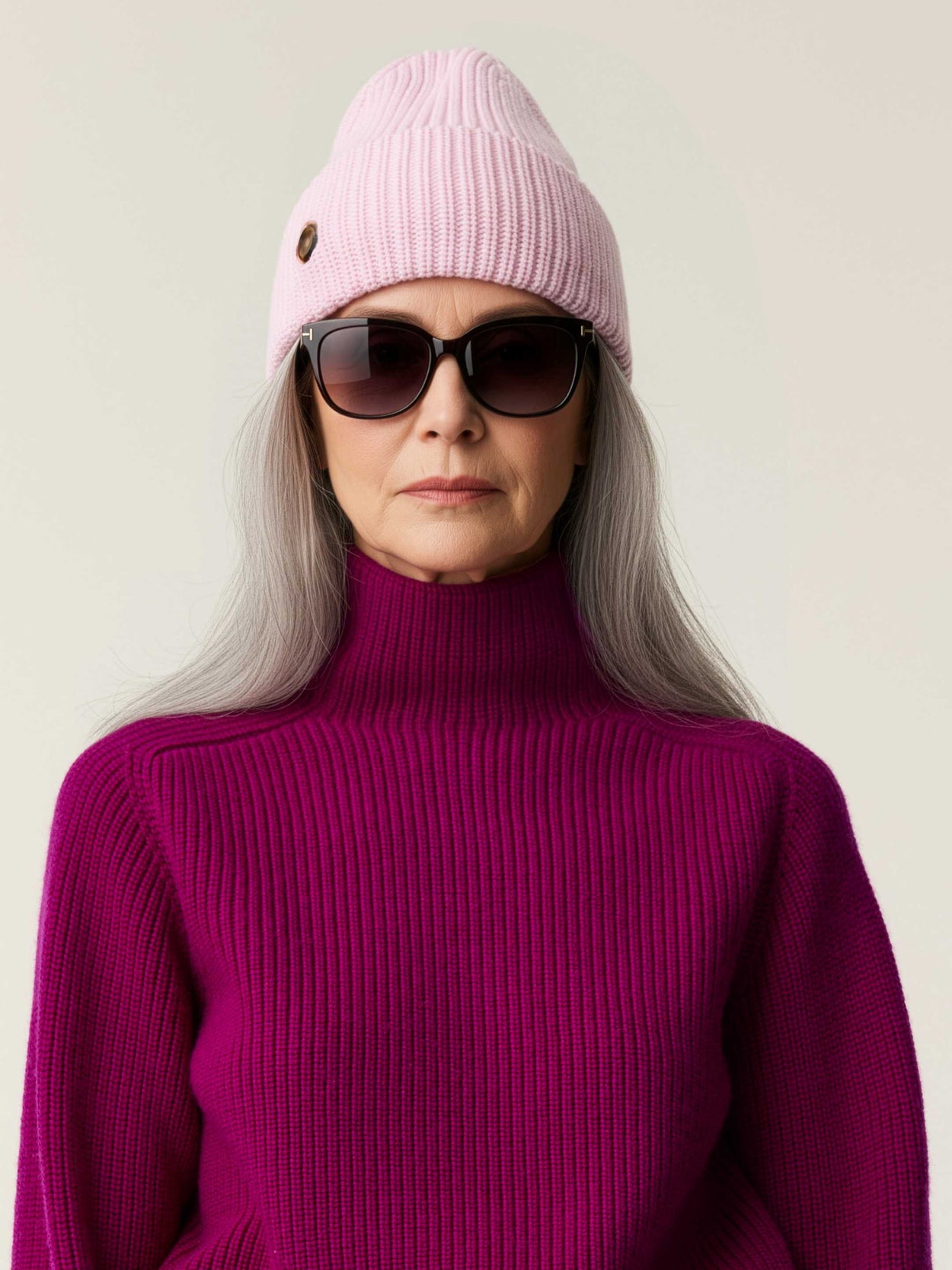 The Iconic Beanie Candyfloss Pink Female Image
