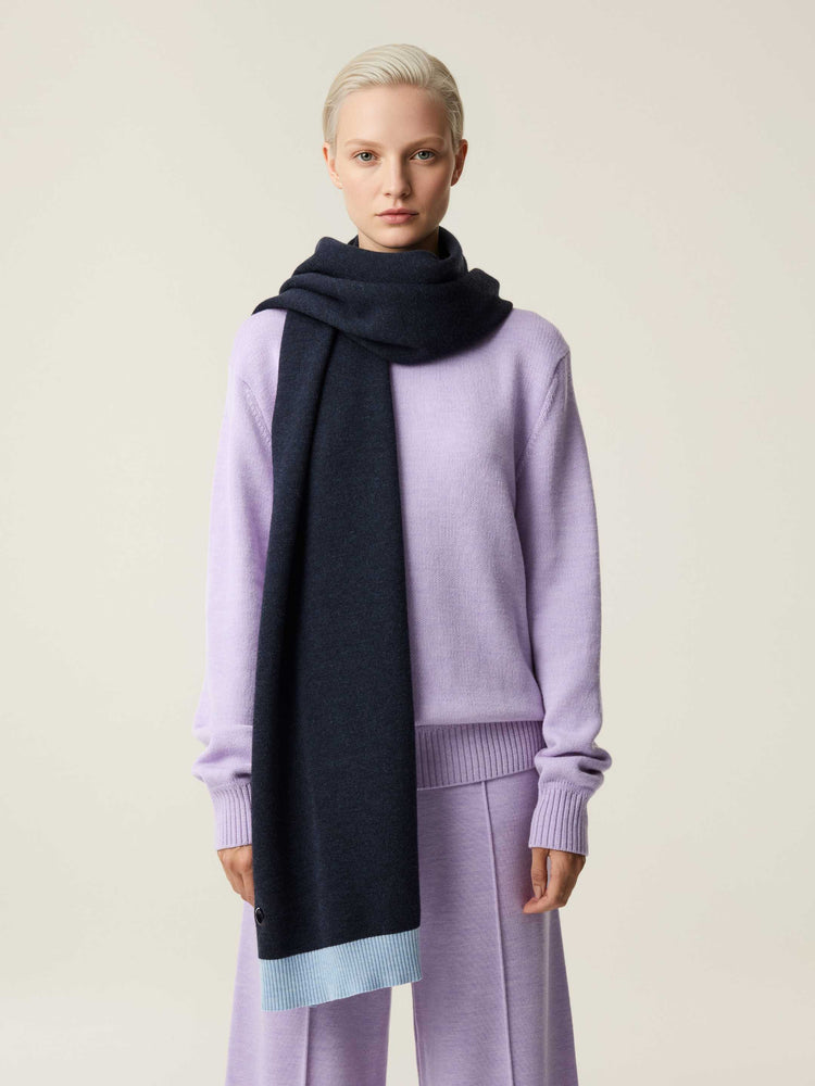 The Silhouette Scarf Pacific Blue Image