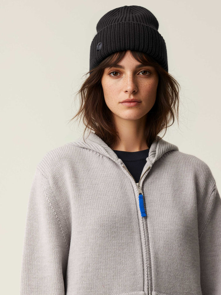 The Iconic Beanie Anthracite Black Image